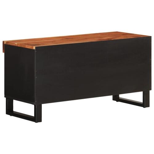 Tv-bord 85x33x43,5 cm massivt akacietræ