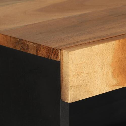 Skab 60x33x107 cm massivt akacietræ