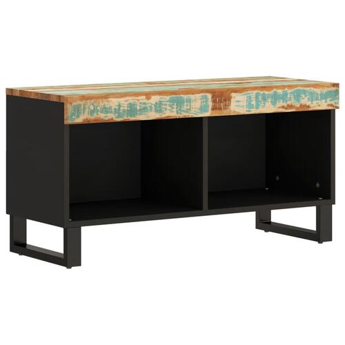 Tv-bord 85x33x43,5 cm massivt genbrugstræ