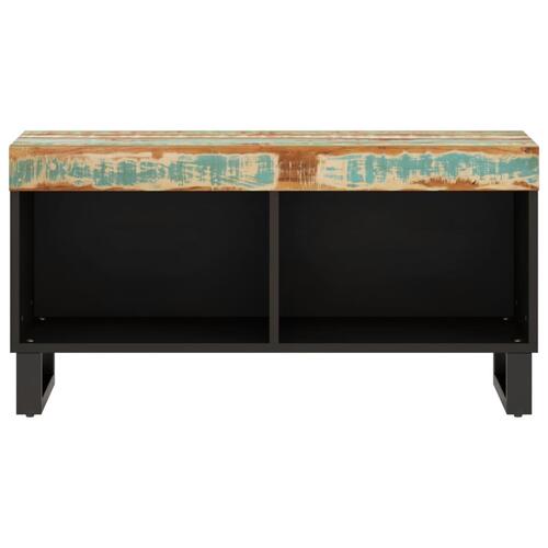 Tv-bord 85x33x43,5 cm massivt genbrugstræ