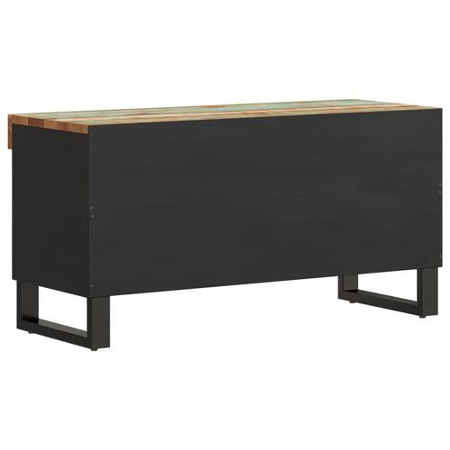 Tv-bord 85x33x43,5 cm massivt genbrugstræ