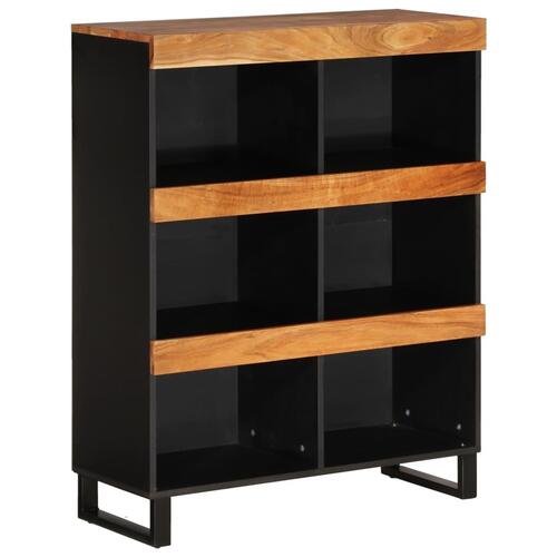 Skab 85x33x107 cm massivt akacietræ