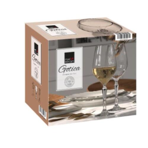 Sæt med glas Royal Leerdam Gotica 500 ml Ø 6,5 x 9 x 23 cm 6 enheder