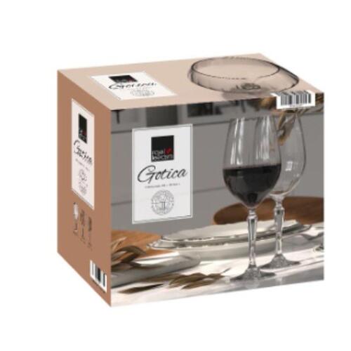 Sæt med glas Royal Leerdam Gotica 600 ml Ø 7 x 9 x 23,5 cm 6 enheder