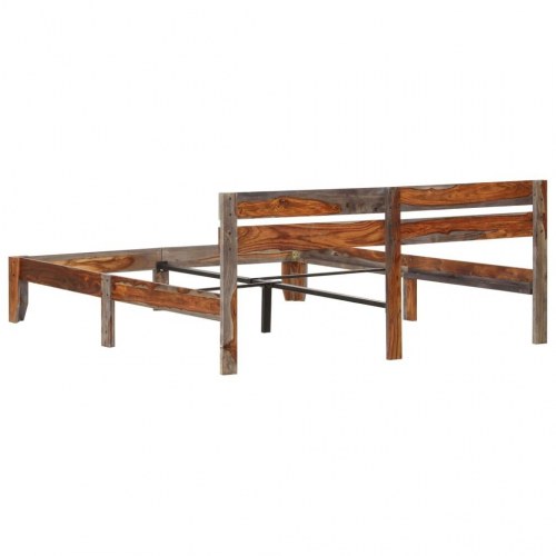 Sengeramme uden madras 180x200 cm massivt træ