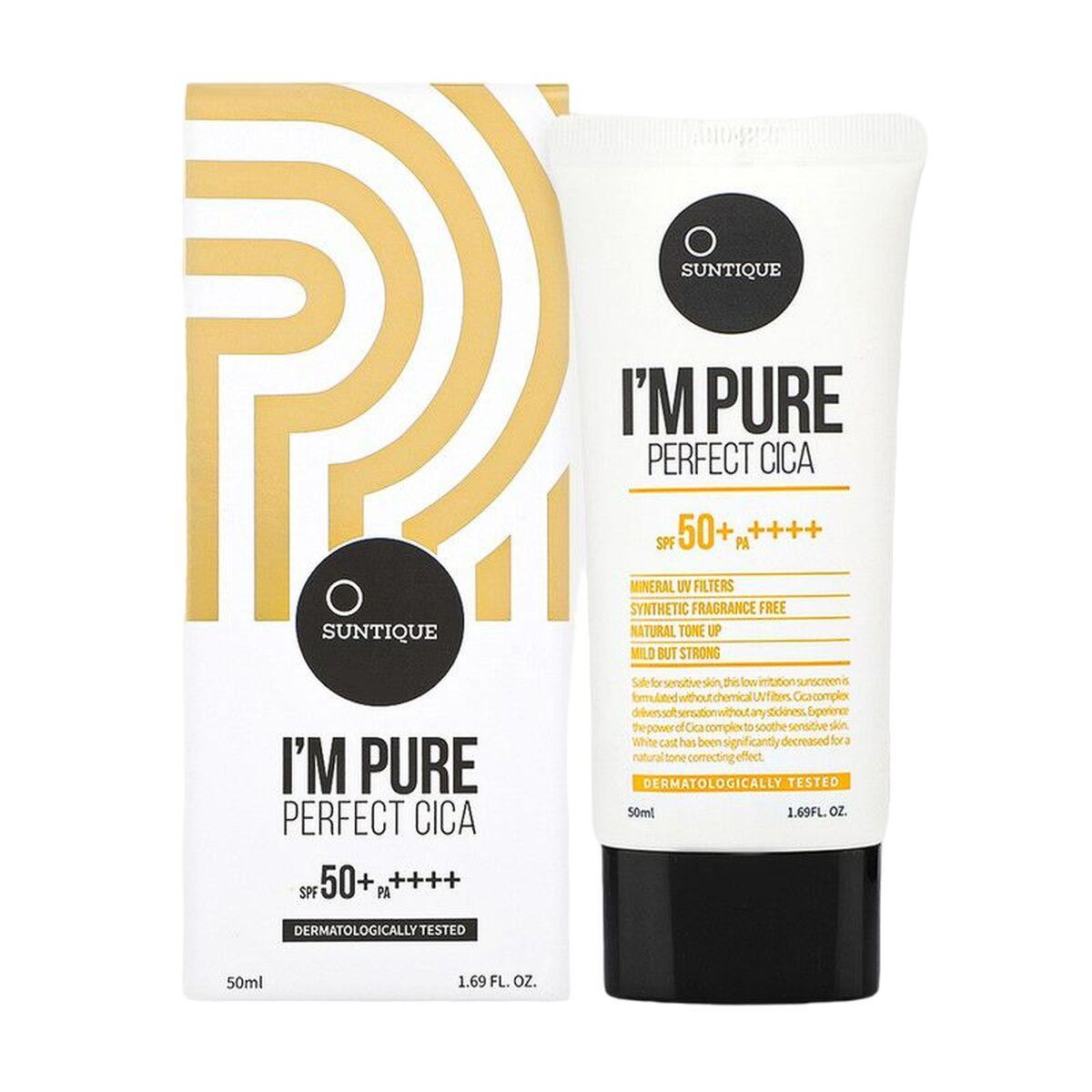 Solcreme til ansigtet Suntique M Pure SPF 50+ 50 ml