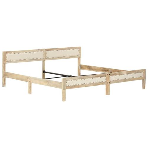 Sengestel 200 cm massivt mangotræ