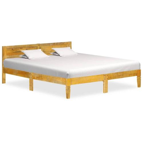 Sengestel 140 cm massivt mangotræ