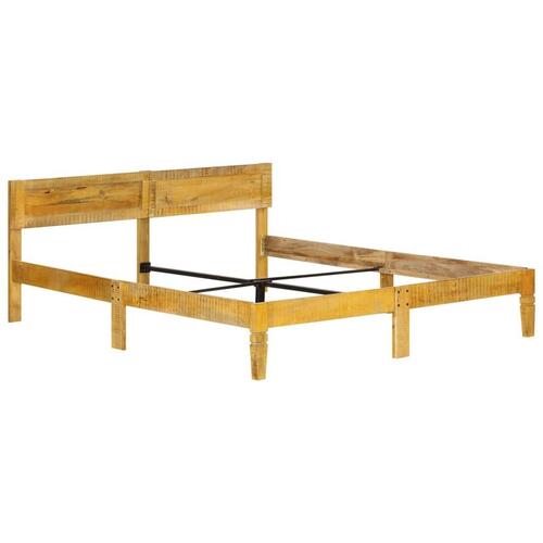 Sengestel 160 cm massivt mangotræ