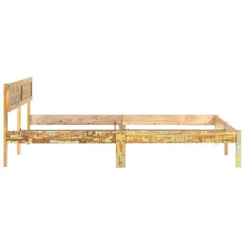 Sengestel 160x200 cm massivt genbrugstræ