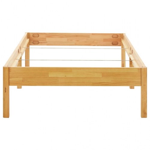 Sengestel 100x200 cm massivt egetræ