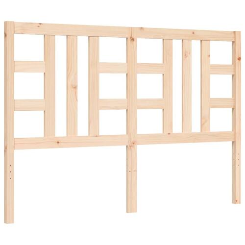 Sengeramme uden madras 160x200 cm massivt fyrretræ