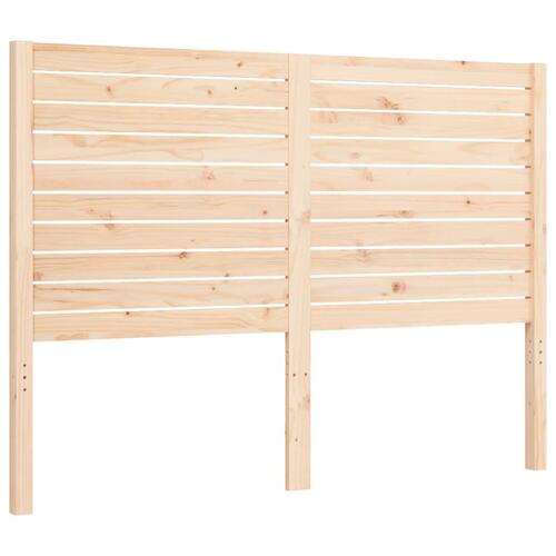 Sengeramme uden madras 120x200 cm massivt fyrretræ