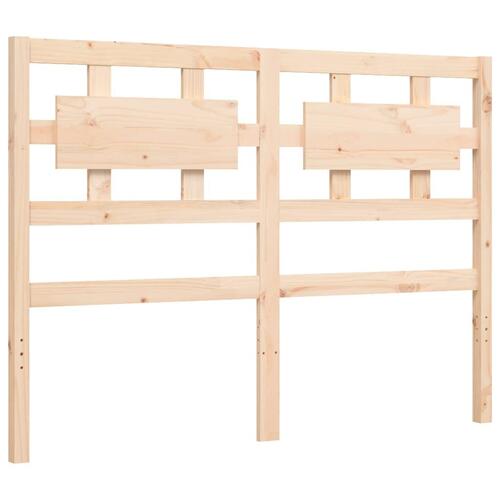 Sengeramme med sengegavl Small Double massivt træ