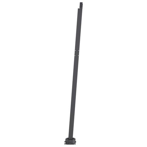 Fritstående markise 500x350 cm automatisk betjening orange/brun