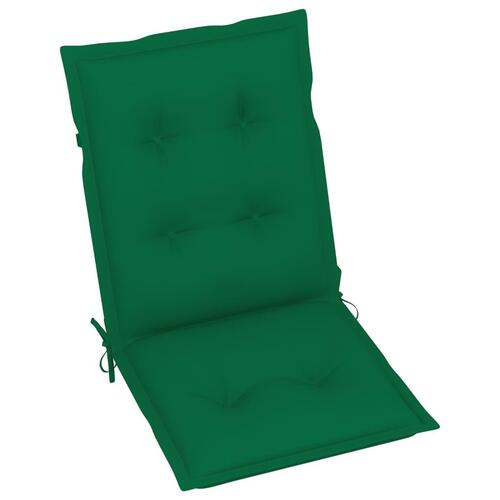 Hynder til havestol 4 stk. 100x50x7 cm grøn (OUTLET A)