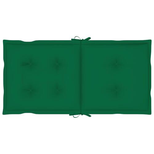 Hynder til havestol 4 stk. 100x50x7 cm grøn (OUTLET A)