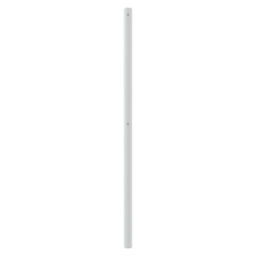 Sengegavl 90 cm metal hvid