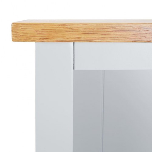 Bogreol med 5 hylder 60x22,5x140 cm massivt egetræ