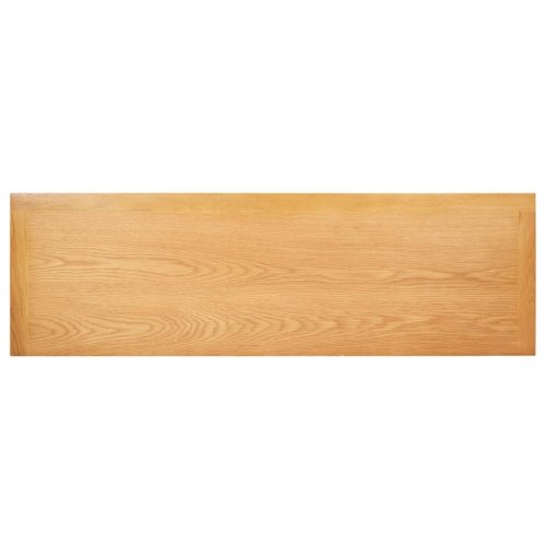 Skænk 110x33,5x70 cm massivt egetræ