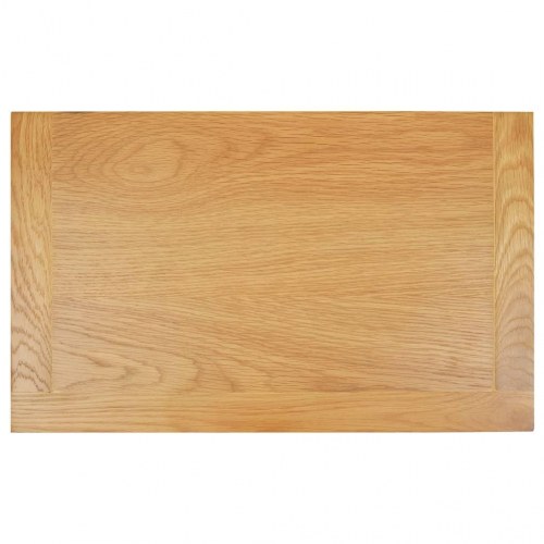 Skænk 90x33,5x83 cm massivt egetræ