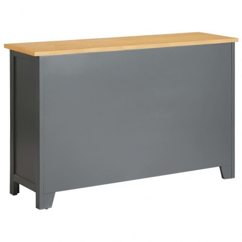 Skænk 110x33,5x70 cm massivt egetræ