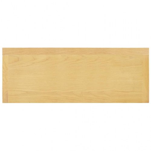 Skænk 90x33,5x83 cm massivt egetræ