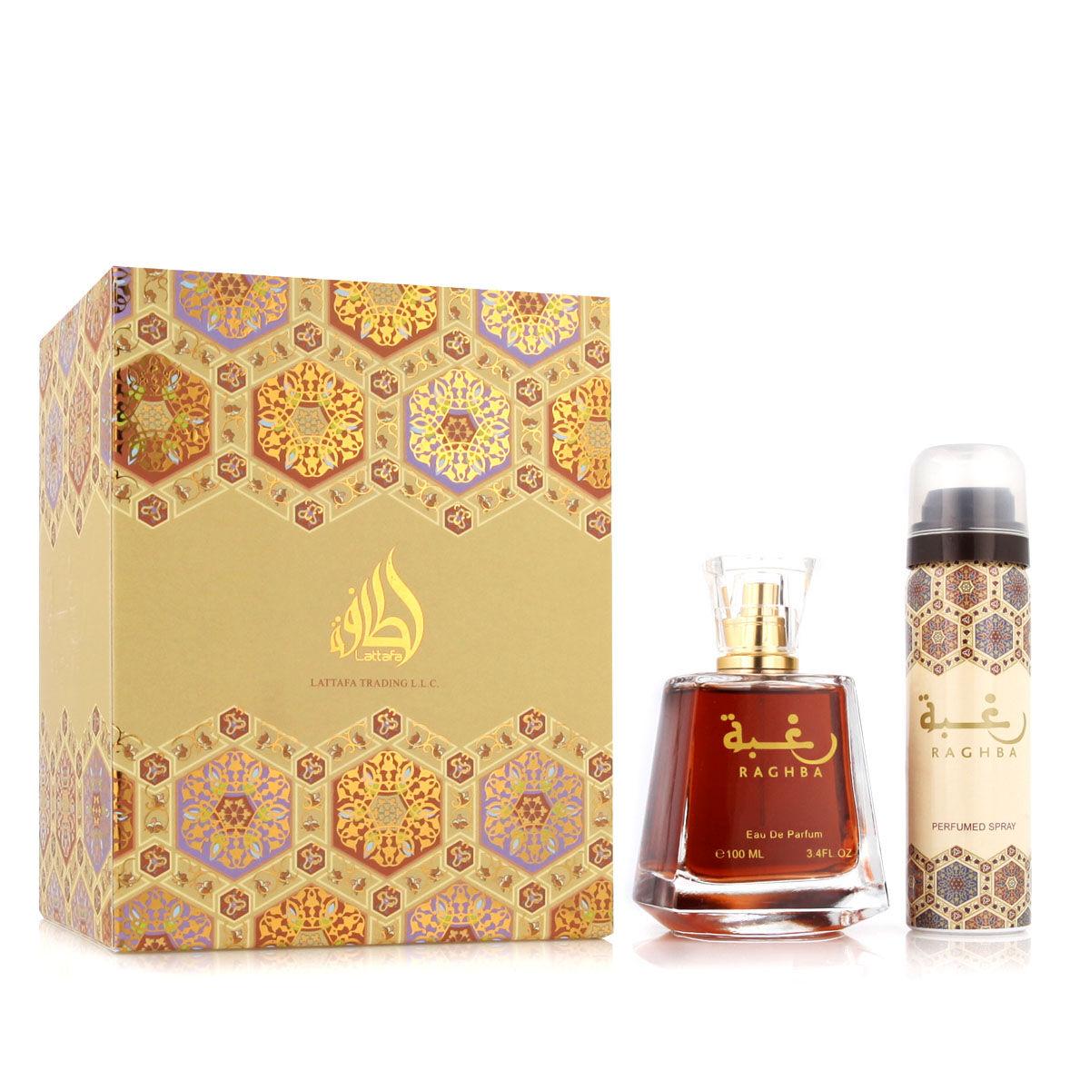 Lattafa Raghba gavesæt - Unisex Eau de Parfum 100 ml + spray