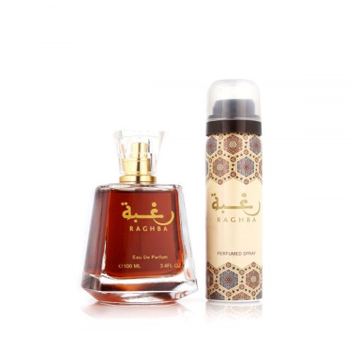 Lattafa Raghba gavesæt - Unisex Eau de Parfum 100 ml + spray