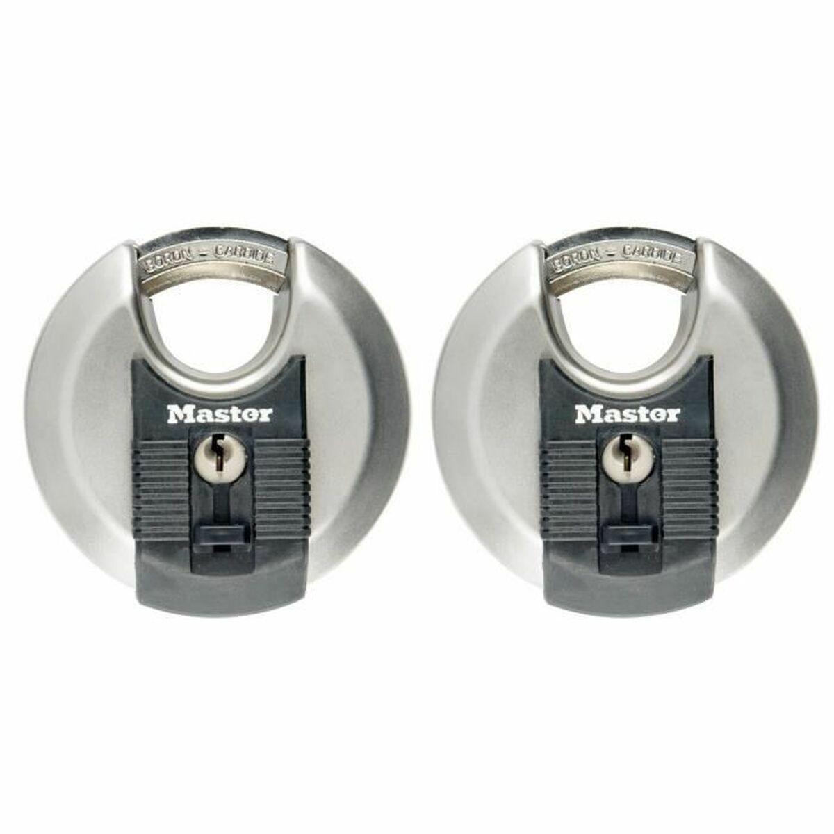 Nøgle hængelås Master Lock M40EURT (2 enheder)