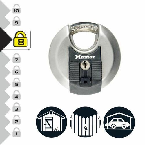 Nøgle hængelås Master Lock M40EURT (2 enheder)