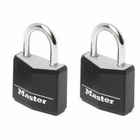 Nøgle hængelås Master Lock (2 enheder)