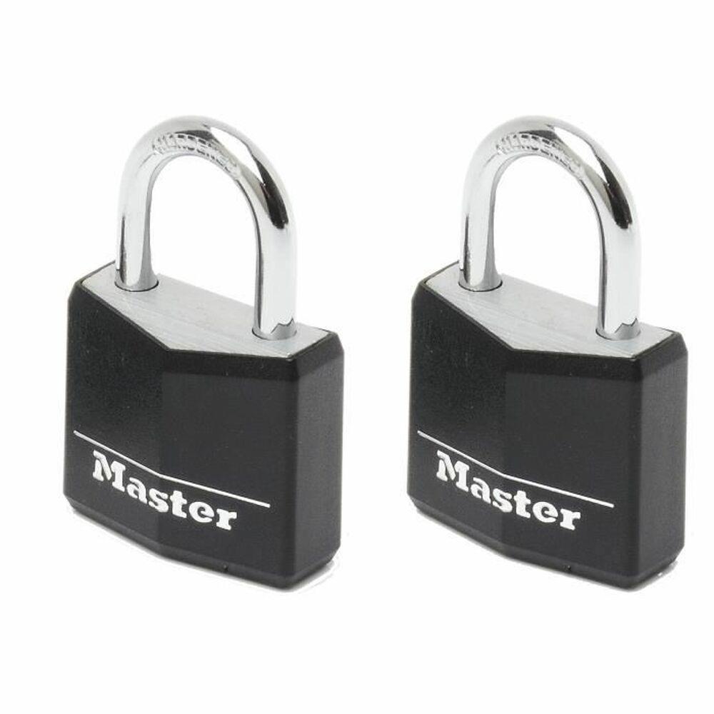 Nøgle hængelås Master Lock (2 enheder)