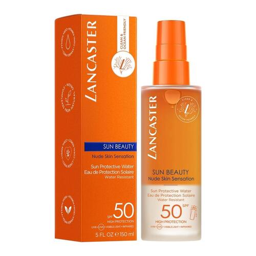 Solbeskyttelse - spray Lancaster Sun Beauty SPF 50 (150 ml)