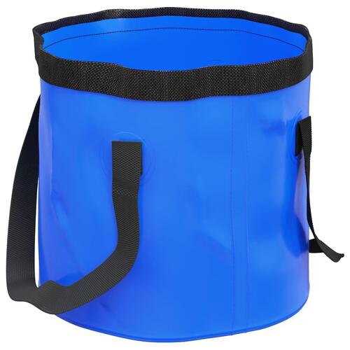 Foldbare spande 2 stk. 30 l PVC blå