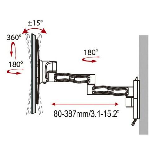 TV-holder Haeger 5608475 17" - 37"