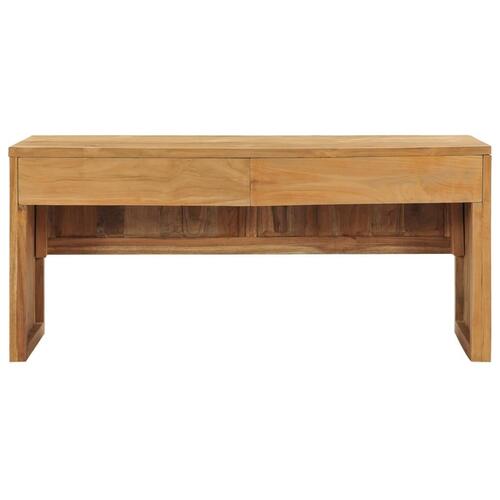 Tv-skab 100x35x45 cm massivt teaktræ