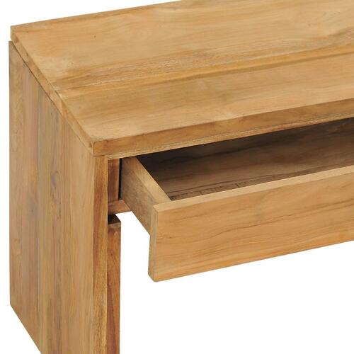 Tv-skab 100x35x45 cm massivt teaktræ