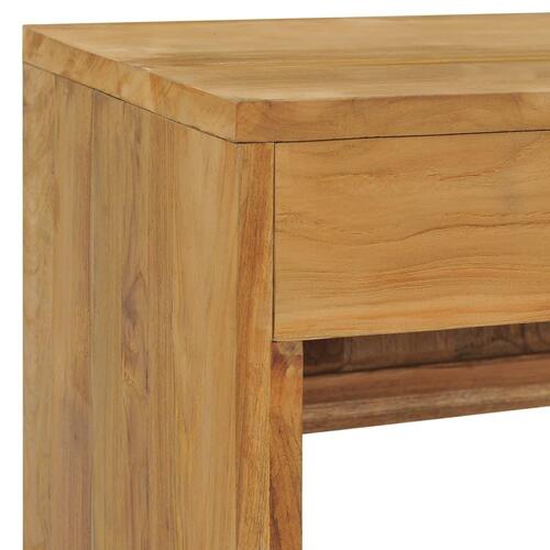 Tv-skab 100x35x45 cm massivt teaktræ