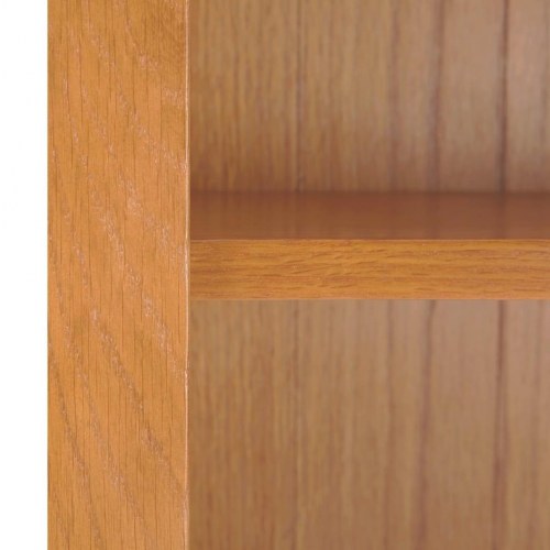 Bogreol 52x22,5x170 cm massivt egetræ