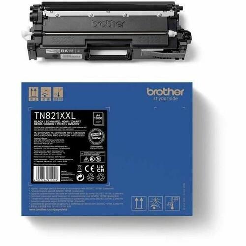 Toner Brother TN-821XXLBK Sort