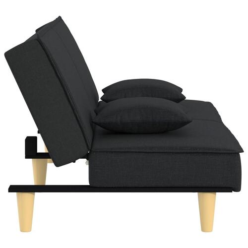 Sovesofa stof sort