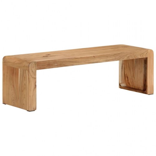 Tv-bord 110x33x33 cm massivt akacietræ