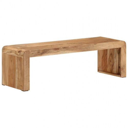 Tv-bord 110x33x33 cm massivt akacietræ