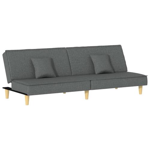 Sovesofa stof mørkegrå