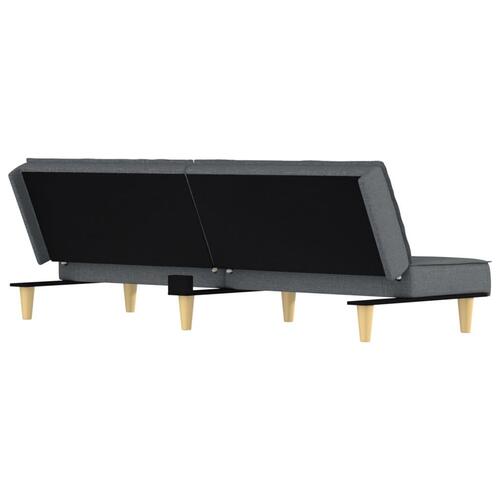 Sovesofa stof mørkegrå