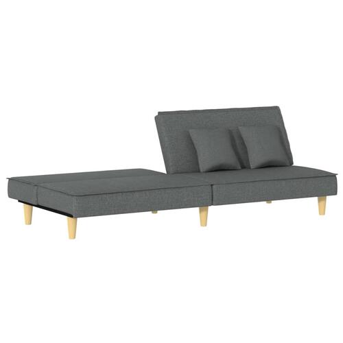 Sovesofa stof mørkegrå
