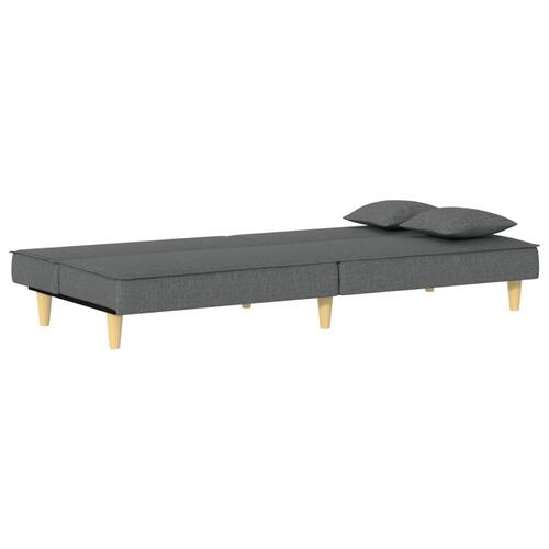 Sovesofa stof mørkegrå