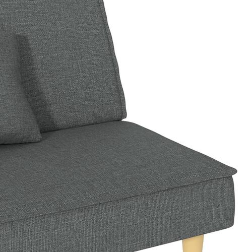Sovesofa stof mørkegrå