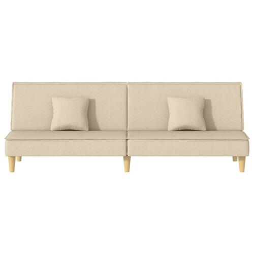Sovesofa stof cremefarvet